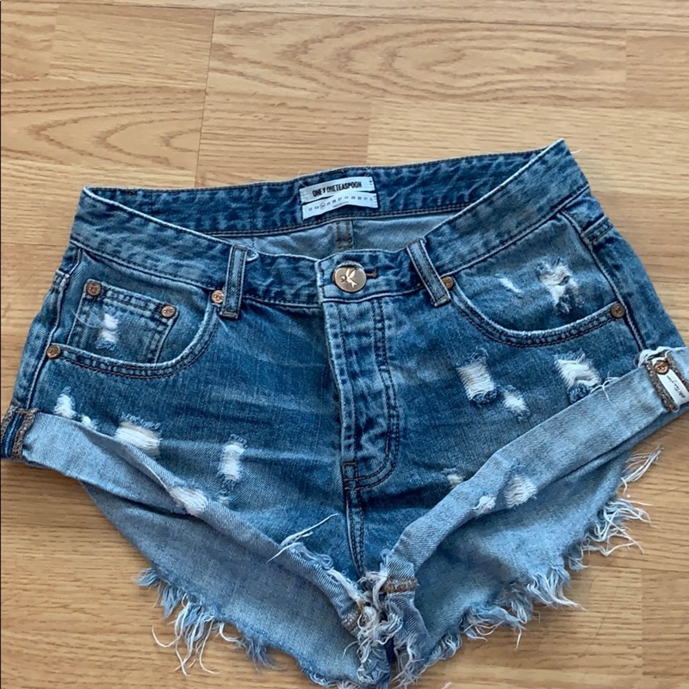 One teaspoon denim shorts